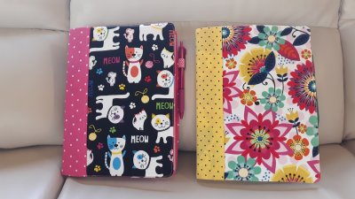 Covered note books
