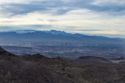 Looking toward Las Vegas