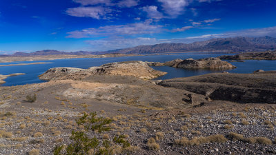 Lake Mead from the Sunset overlook.