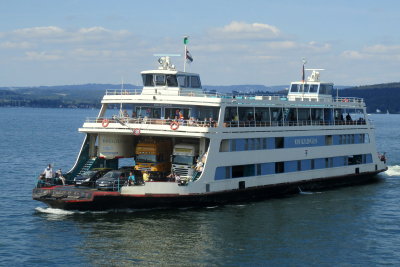 MIT DER FHRE NACH MEERSBURG - ZURCK MIT DEM DAMPFER NACH KONSTANZ: 28.08.2021