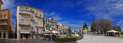 Corfu island Panorama