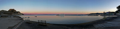 Corfu island Panorama
