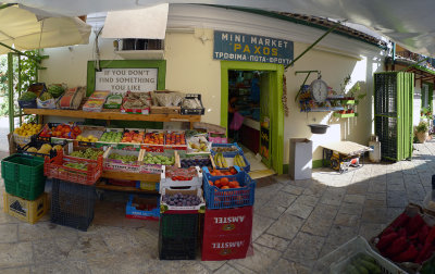 Mini Market in Lakka