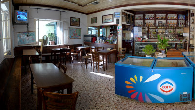 Theofrastos ,traditional cafe at Lakka