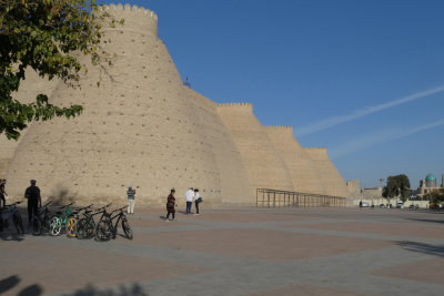 Les tours et remparts de la forteresse de Boukhara