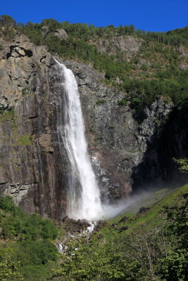 Feigumfossen Waterfall