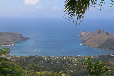 Overloooking Taiohae, Nuku Hiva