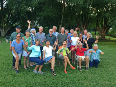 Ski instructors and ski patrol from the 1970s at Park City