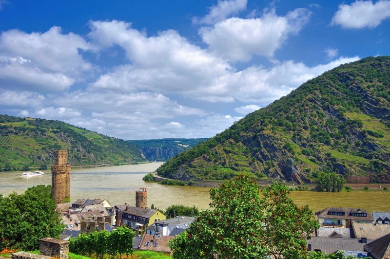 View to Rhine River