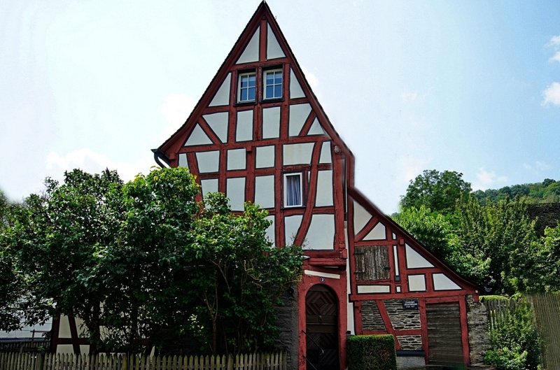 Old Half-Timbered House