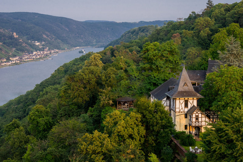 View towards Kaub and Pfalzgrafenstein