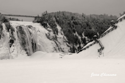 ( Parc de la Chute-Montmorency ) Montmorency Falls ( 272 feet ) Sugar Loaf and 487 Stairs
