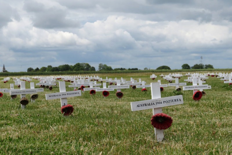 Pozires - Australien Memorial