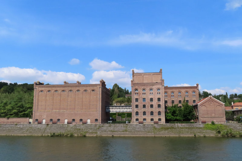 along the river Meuse