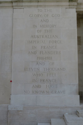 Villers Bretonneux - Austalian Memorial