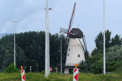 Antwerp - harbour windmill