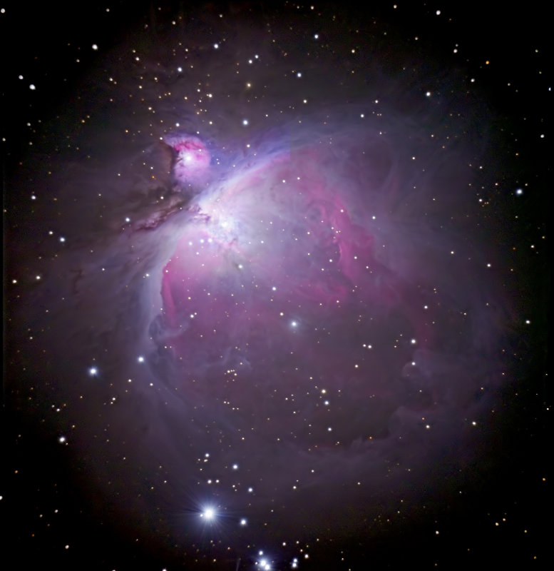 Orion at 1250 mm focal length
