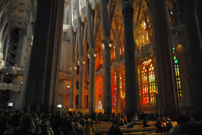 in the nave