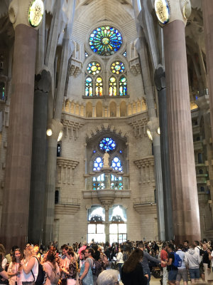 in the transept