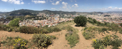 Parc Guell - looking north