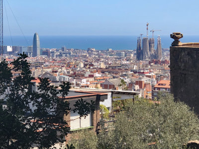 from Parc Guell