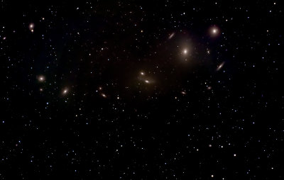 Markarian chain of galaxies