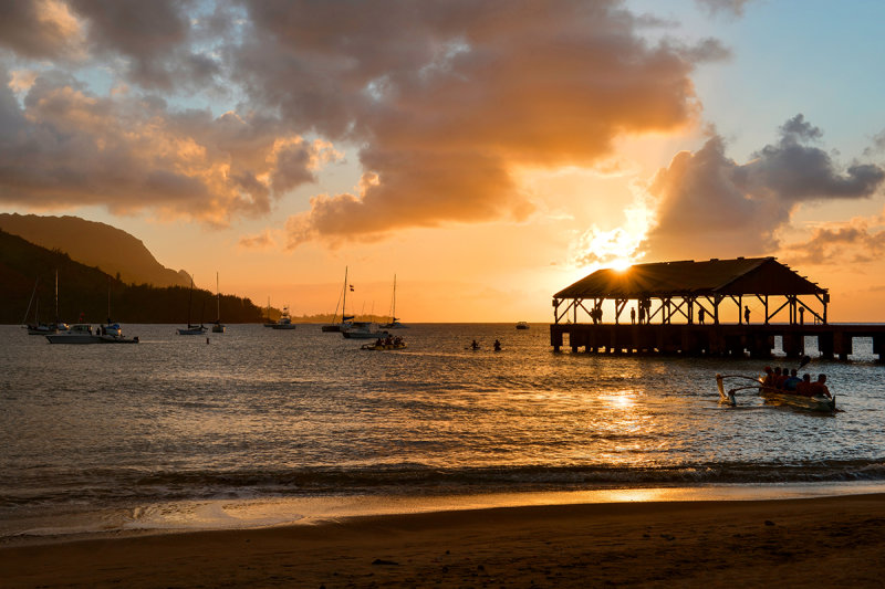 Kauai - Hanalei Sunset