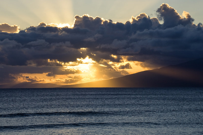 Maui - Sunset Rays