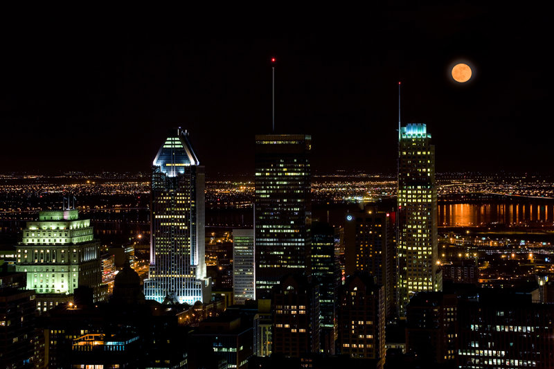 Montreal Moonrise