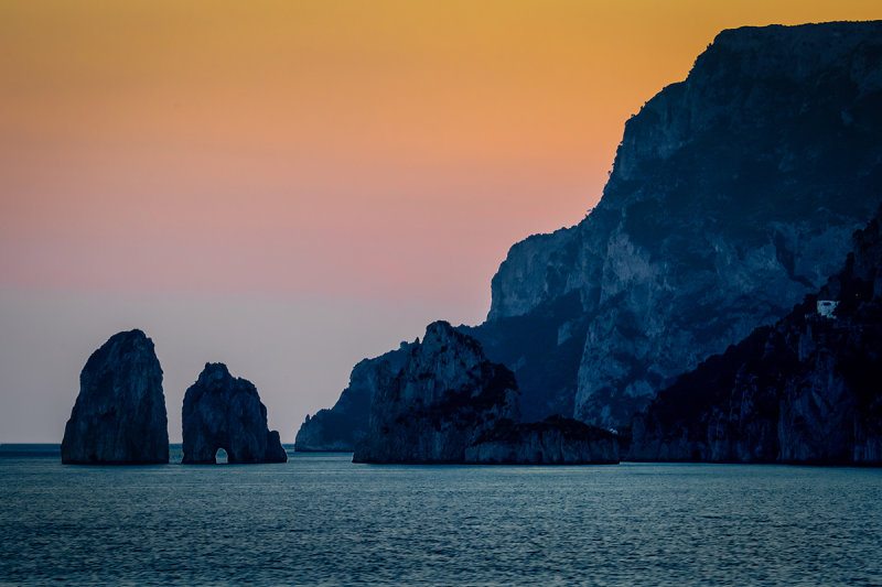 Italy - Capri Sunset
