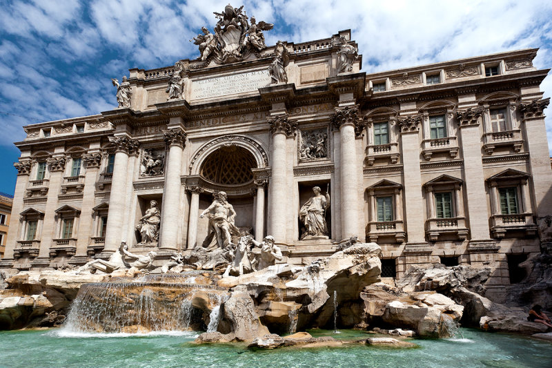Italy - Rome Trevi Fountain