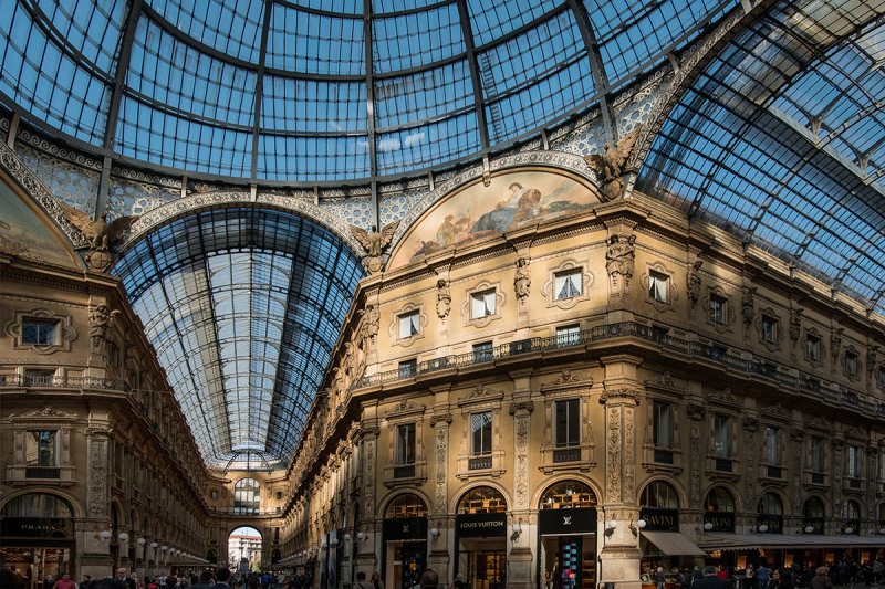 Italy - Milan Galleria Vittorio Emanuele II