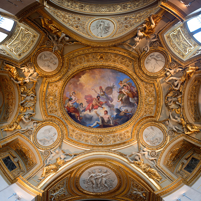 Louvre Museum Ceiling 