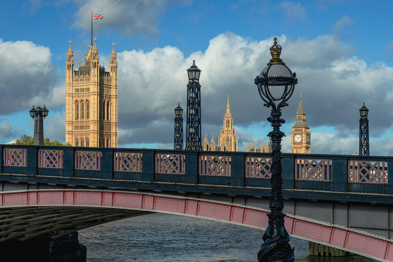 Lambeth Bridge and Palace of Westminster