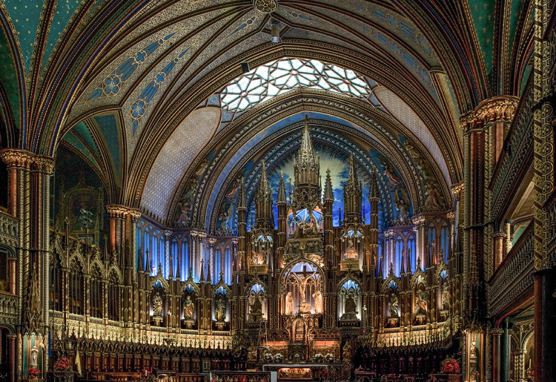 Montreal Notre Dame Cathedral
