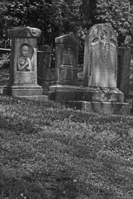 A child in stone, Sleepy Hollow Cemetery, Tarrytown, New York, 2019