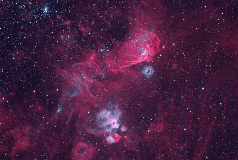 NGC2030 a nebula in the Large Magellanic Cloud