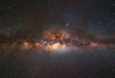 Milky Way Barred Core