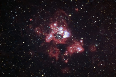N44 Nebula in the Large Magellanic Cloud