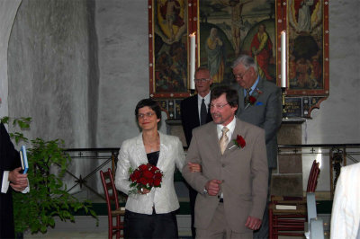 The church ceremony
