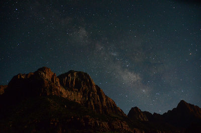 Milky Way over Zion