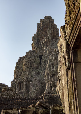 angkor thom bayon, cambodia