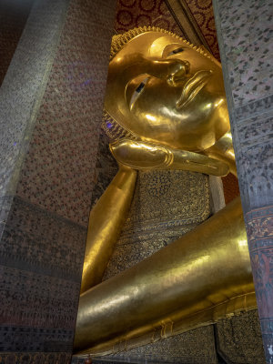 reclining buddha, bangkok, thailand