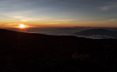 West Maui Mountains and Lanai