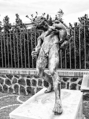 Pompeii in Monochrome