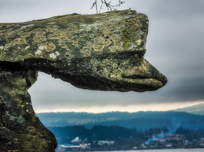 Rock Formations Vancouver Island