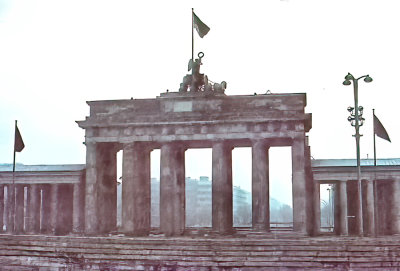 Brandenburg Gate - view from western side