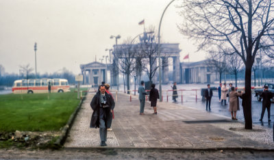 Brandenburg Gate - view from East Berlin side - 1965