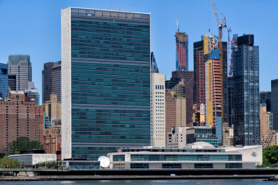 The United Nations in New York - (UN)