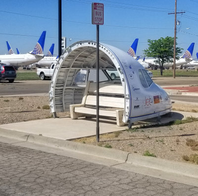 Roswell Airport Bus Stop